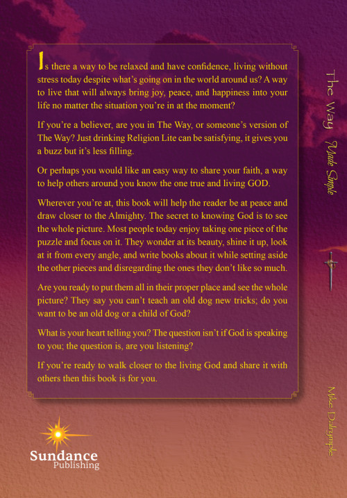 The Way - back cover